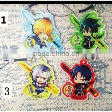 Japan Anime Seraph of the End cute Acrylic Key Chain key ring pendant gift