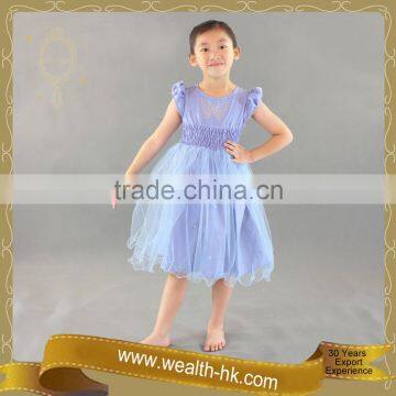Sweet Lovely Flower Kids Girls Casual Dress photo-4