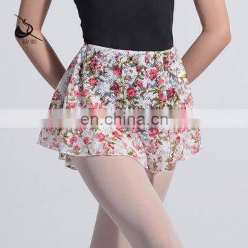 117145409 Ballet Floral Printed Lace Skirts photo-3