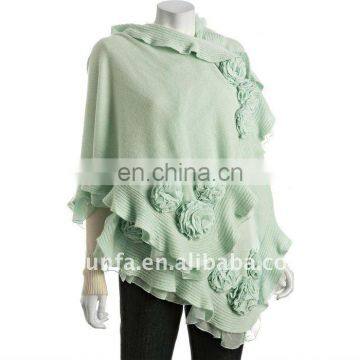 fashional elegant pretty hot popular sell well ladies knit shawl