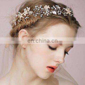 High Quality Flower and Leaves Wedding Headdress Bridal Favors