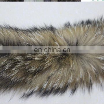 high quality raccoon fur collar/fur collar for coats