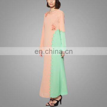 Wholesale Model Baju Kurung Modern Beaded And Emboridery Islamic Clothing Fashion Dress photo-4