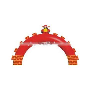 New year themed arch main door design for promotion