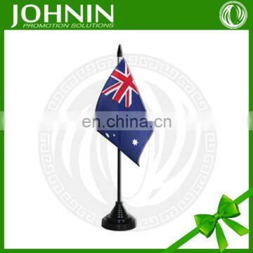 cheap promotion wholesale desk flag with stand