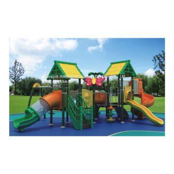 HLB-7073B Kids Plastic Swing and Slide Set Children Playground Outdoor photo-2