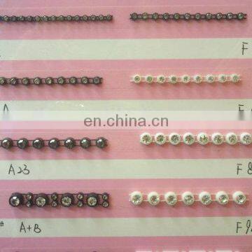 Plastic Rhinestone Strip Plastic Glass Meah for Garments photo-5