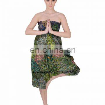 Jumpsuit Harem Pants Yoga New Peacock Rayon WHOLESALE Cotton printed ladies JUMPSUIT-Ladies