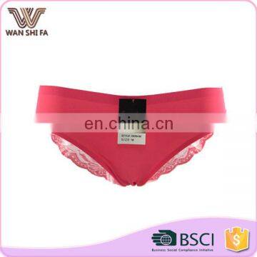 High quality sexy women lace nylon fashionable design seamless panties