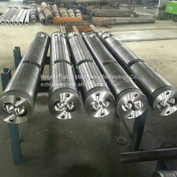 Screw Barrel for Electrical Cable Blow Film Blow Recycle Pelletizing Casting Film Plastic Plate Sheet Plastic Profile photo-2