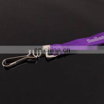 High Quality Waven Lanyard With Metal Hook photo-3