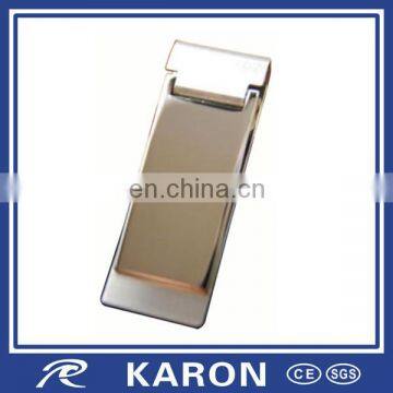 blank stainless steel hinge money clip for men