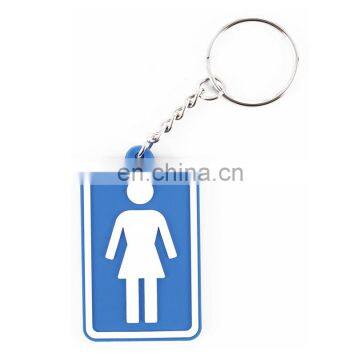 Ladies-shaped Customized PVC Keychain, Available in Various Colors photo-4