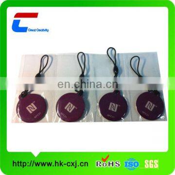 epoxy nfc tag with elastic string