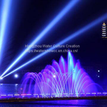 Fountain Show Musioc Dancing Fountian LED Show Fire Show Water Screen in the River or Lake photo-4