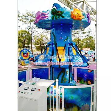 Zhongshan Outdoor Theme Park Amusement Equipment 6 Seat Revolving Up Down Tower, Rotate, Kiddie Rides, Earn Money photo-5
