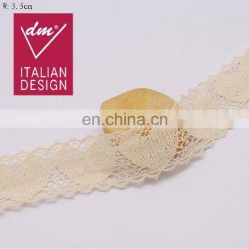 Hot sales wholesale sewing crochet neck trim lace designs