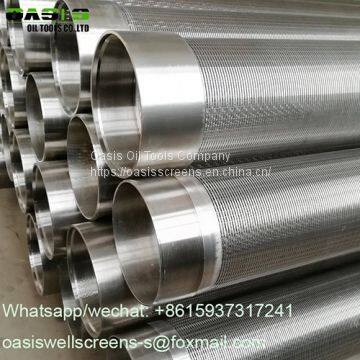 All-Welded Stainless Steel Wire Wrapped Wedge Wire Screen Pipe photo-5