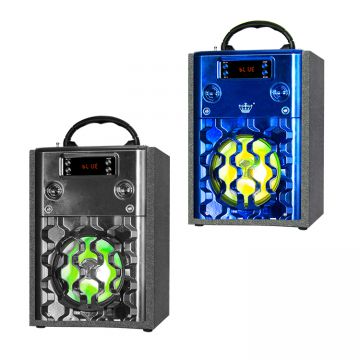 MX-201 Wireless Portable Outdoor Speaker Karaoke BT Speaker with Rechargeable battery