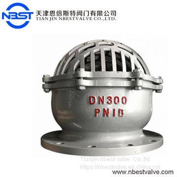 China Manufacturer 3 4 6 inch Non Return Cast Carbon Steel flanged Foot Valve