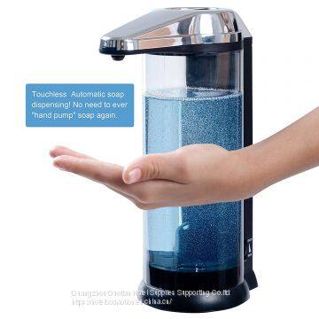Secura 17oz/500ml Premium Touchless Battery Operated Electric Automatic Soap Dispenser W/Adjustable Soap Dispensing Volume Control Dial (2-Year Warranty) photo-3