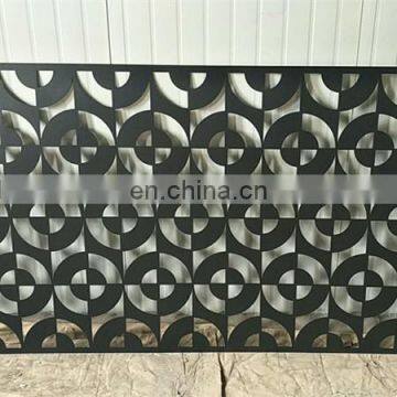 Powder Coated laser cut galvanize steel circle panel