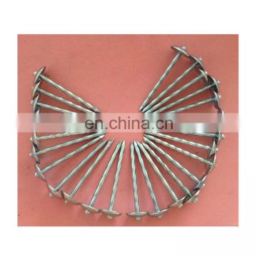 Galvanized Combination Roofing Nails Corrugated Ring Shank with Umbrella Head and Washer