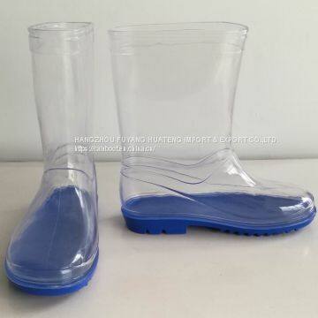 High Quality Kid Boots, Children Transparent Rain Boot, Kid 100%Transparent Boots,Cheap Child Boots photo-2