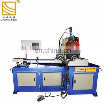 YJ-425CNC Automatic pipe cutting machine (Servo feeding, servo turn angle)