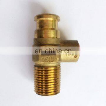 LPG Brass Camping Valve Inlet M27/M22 Outlet M16 for 12.5kg Gas Cylinder Repairing photo-2