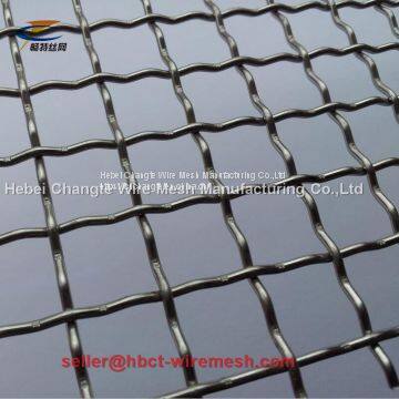 High Carbon Steel Vibrating Screen Mesh / Crimped Wire Mesh for Mining