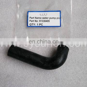 High performance diesel engine spare part water pump pipe 51338405