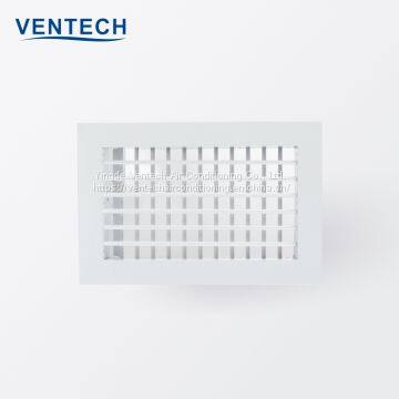 Air Conditioning Double Deflection Supply Air Duct Grille