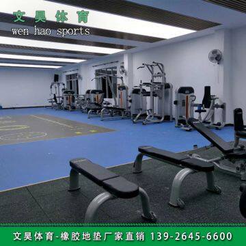 Manufacturer of Damping Rubber Floor Mat for Dumbbell and Barbell in Gymnasium photo-4