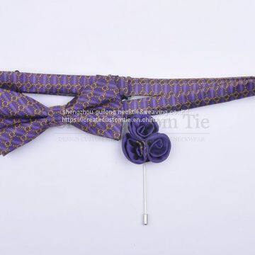 Custom pre tied bowtie  bow tie set  Custom Bowties wholesale  Custom microfiber pre tied bowtie