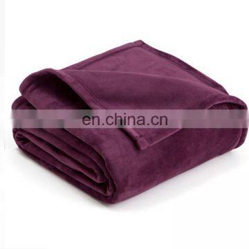 Factory Wholesale Super Soft Polyester Warm Coral Fleece Blanket photo-7
