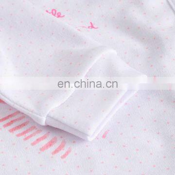 2017 Wholesale Autumn Winter Newborn Baby Clothes Soft Cotton Long Sleeve Toddler Baby Romper With Foot photo-6