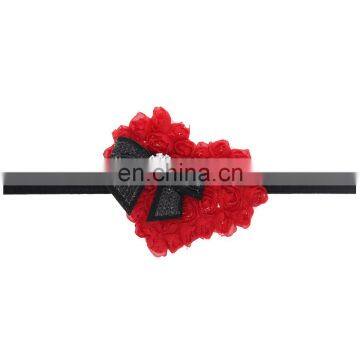 2019 Fashion Children Headwear Kids Hair Bow Heart Pattern Headband Gift Kids Hair Band FREE SHIPPING Valentine's Day photo-5