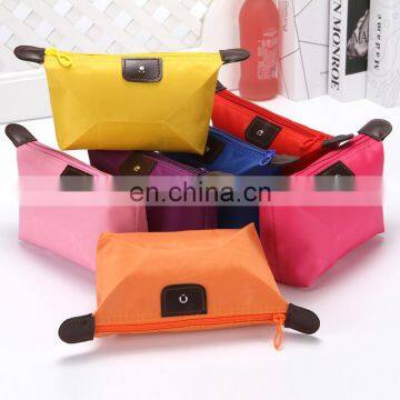 Ladies Beauty Bag Girl Portable Hand Holding Purse Multi-function Storage Bag Make up 10Colors photo-3