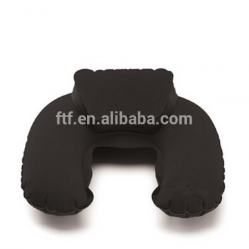 High Quality Promotional Custom Inflatable Ultra-light U-shaped Pillow photo-4