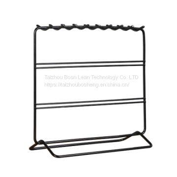 Decorative Earring Necklace Rack Golden Metal Jewelry Display Stand For Metal Rock photo-4