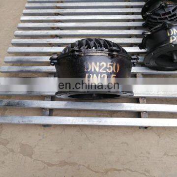 China manufacturer cast iron  foot valve with flange end