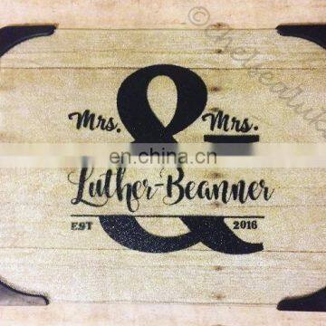 Christmas Glass Cutting Board For Home Decor