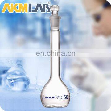 AKM LAB Glass Measuring Flask Volumetric Flask With Stopper photo-3
