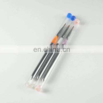 Luxury metallic pen with custom logo on bling big diamond crystal pen for wedding gift