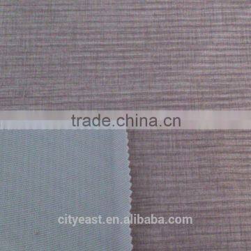 Velboa Stripe Fabric Bonded With TC Fabric for Sofa photo-3