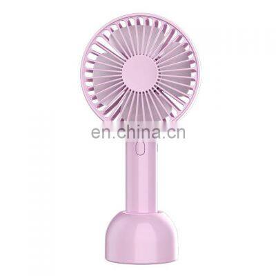 1800mAh Rechargeable Battery 3 Modes Portable Battery Powered Cooling Desktop Mini Handheld Fan