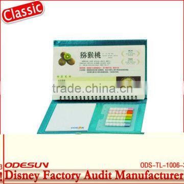 Disney factory audit manufacturer's standing desk calendar 144233