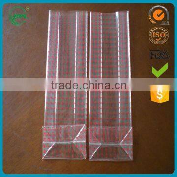 Bopp Square Bottom Clear Plastic Bag for Food Packaging/Food Grade Bags