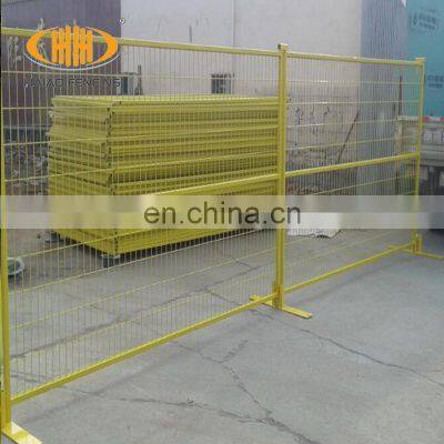 Public security fence high quality Canada temporary fence